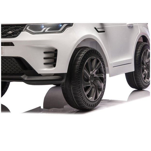 „Land Rover Discovery DLS-K06“ akumuliatorinė vairuojama transporto priemonė, balta 11