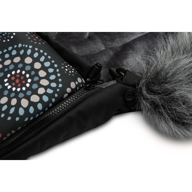 OLAF ROMPER BAG - ROSETTES BLACK 10