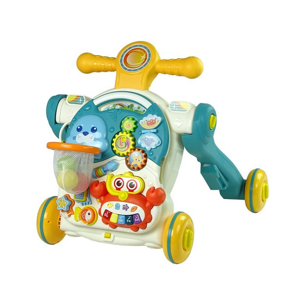 4in1 Pushchair Learning Table Scooter Bike For Baby Blue 1