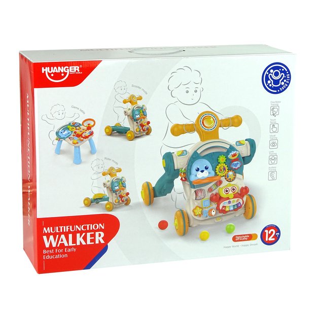 4in1 Pushchair Learning Table Scooter Bike For Baby Blue 5