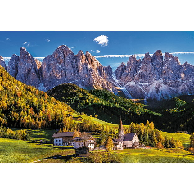 Puzzle - 1500 - Val di Funes, Dolomites, Italy Trefl 26163 1