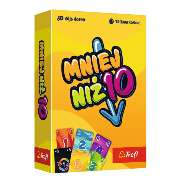 Card Game &ndash; Less Than 10 &ndash; Trefl 02880
