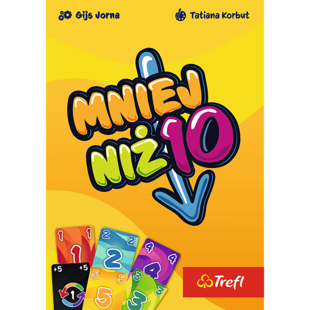 Card Game &ndash; Less Than 10 &ndash; Trefl 02880