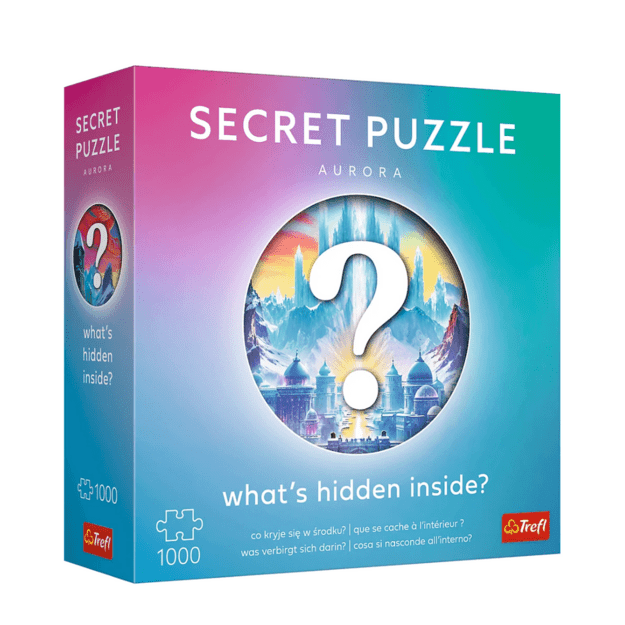 Dėlionė – 1000 Premium Plus – Secret Puzzle: Aurora – Trefl 12105