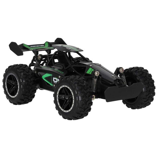 Nuotoliniu būdu valdomas didelio greičio kaskadininkų automobilis 1:18 18km/h 2.4GHz 3