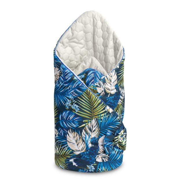 VELVETAS MĖLYNA PARROTS 75x75