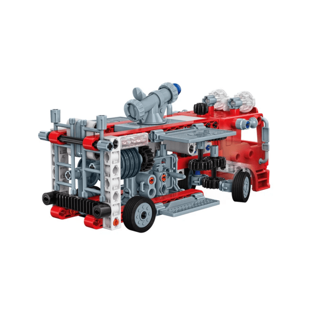 Scientific Fun Mechanics Laboratory Fire Truck Red Clementoni 50245 3