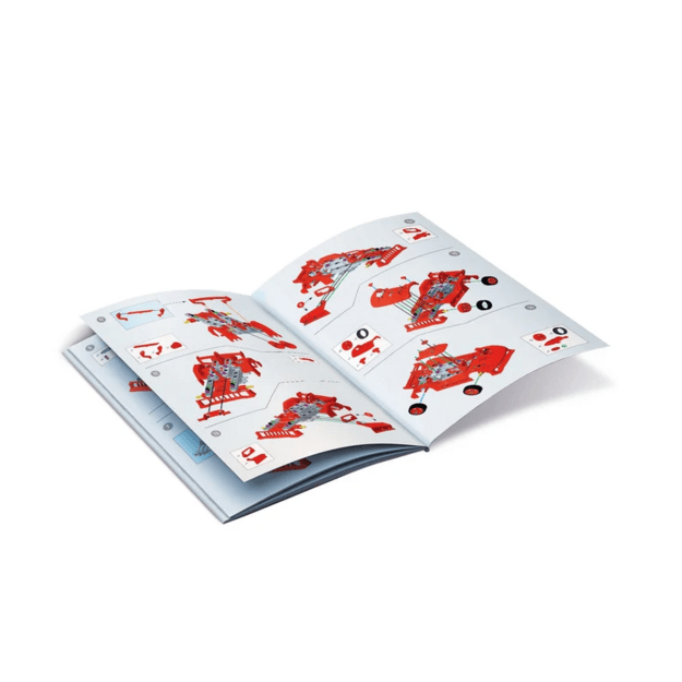 Scientific Fun Mechanics Laboratory Fire Truck Red Clementoni 50245 4