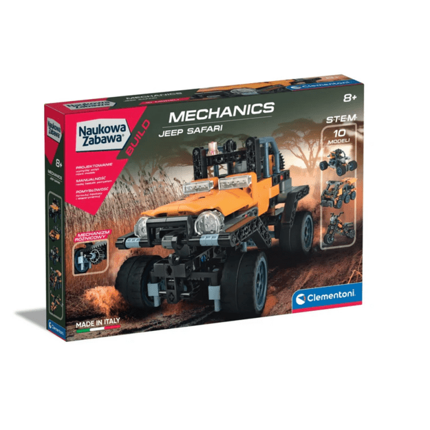 Scientific Fun Mechanics Laboratory Jeep Safari Clementoni 50123 5
