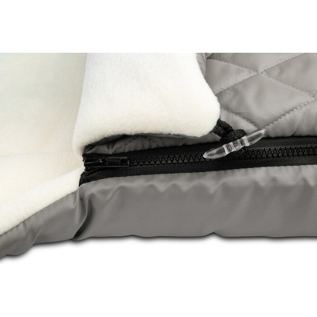 DYGSNIUOTAS POLIARINIS ROMPERIO KREPŠYS PILKOS SPALVOS 2