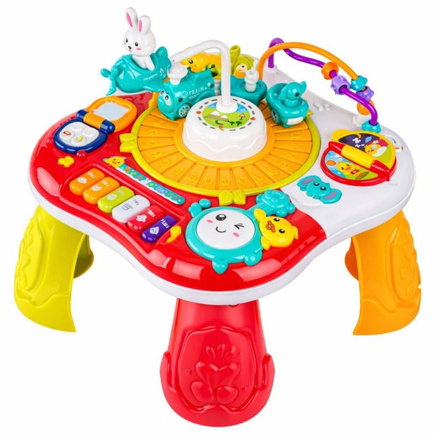 2 viename – edukacinis fortepijono stalas – interaktyvi muzikos plokštė vaikams 1