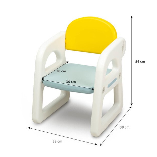 EDUCATIONAL DRAWING BOARD WITH CHAIR TED GREY