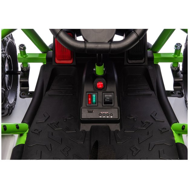 Battery Operated Vehicle DM-107 24V7 Silent Engine Green 11