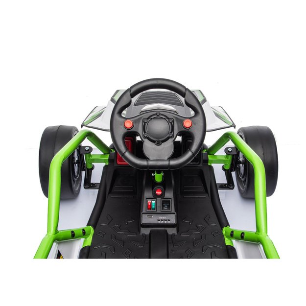 Battery Operated Vehicle DM-107 24V7 Silent Engine Green