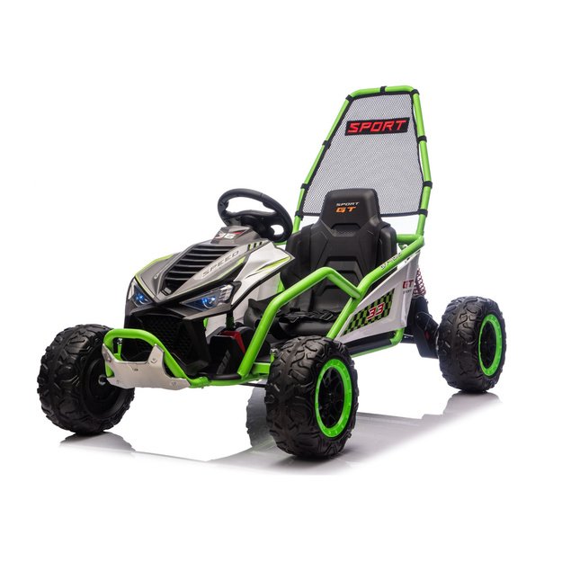Battery Operated Vehicle DM-107 24V7 Silent Engine Green 1
