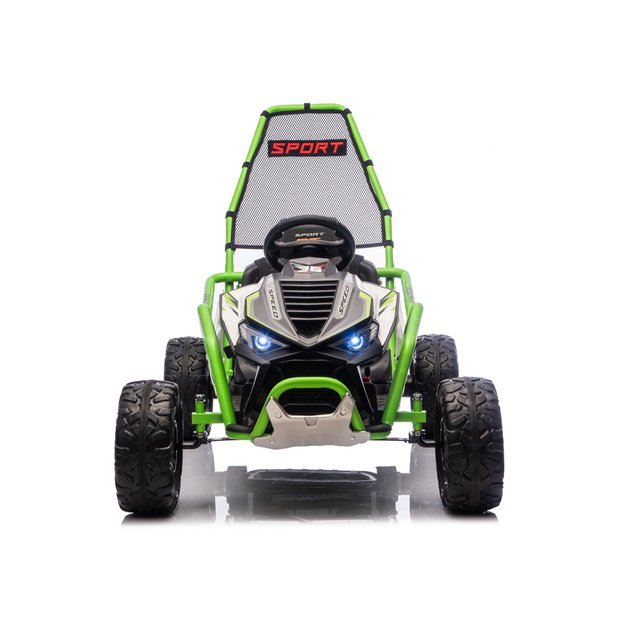 Battery Operated Vehicle DM-107 24V7 Silent Engine Green 2