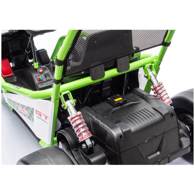 Battery Operated Vehicle DM-107 24V7 Silent Engine Green