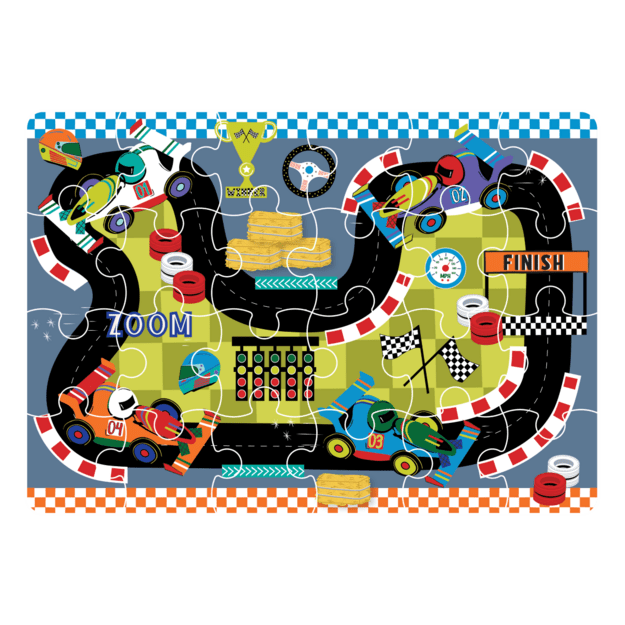 Mini dėlionė, Ma&scaron;inos, 24 det. 2