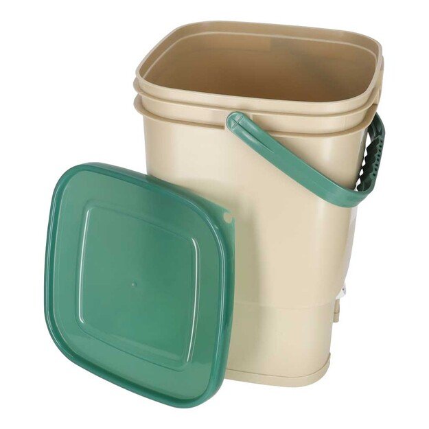 LUARO buitinis komposteris 15 l komposto dėžė virtuvės atliekoms 6