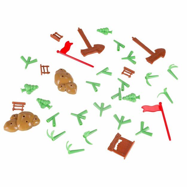 Magnetinis automobilių lenktynių takas 1 &scaron;viečianti transporto priemonė 153 elementai 9