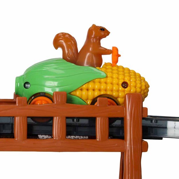 Magnetinis automobilių lenktynių takas 1 &scaron;viečianti transporto priemonė 153 elementai 13