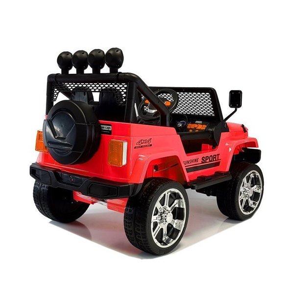 Electric Ride On S2388 Jeep Red 4x45W 1
