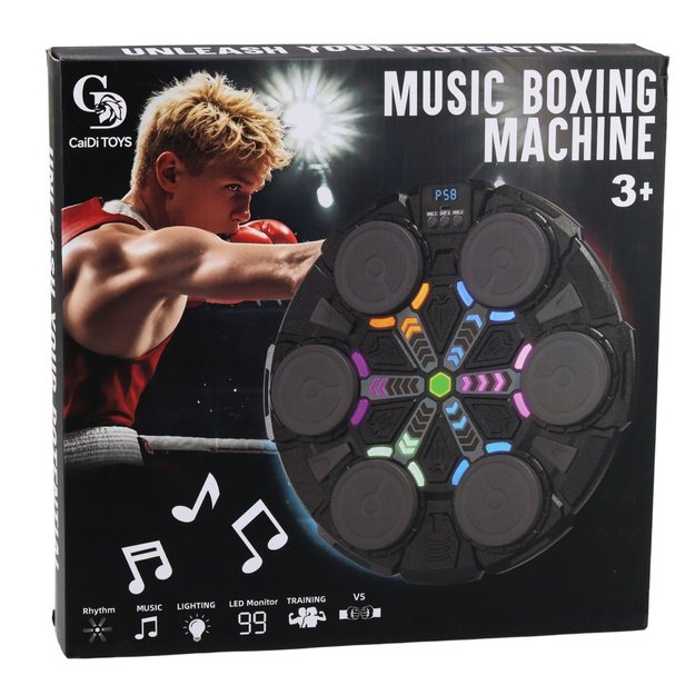 INTERAKTYVUS MUZIKINIS LED BOKSO TAIKINYS – REFLEKSO TRENIRUOTĖMS 4