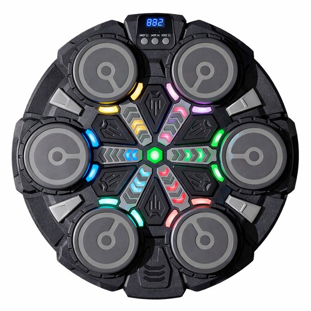 INTERAKTYVUS MUZIKINIS LED BOKSO TAIKINYS – REFLEKSO TRENIRUOTĖMS 1