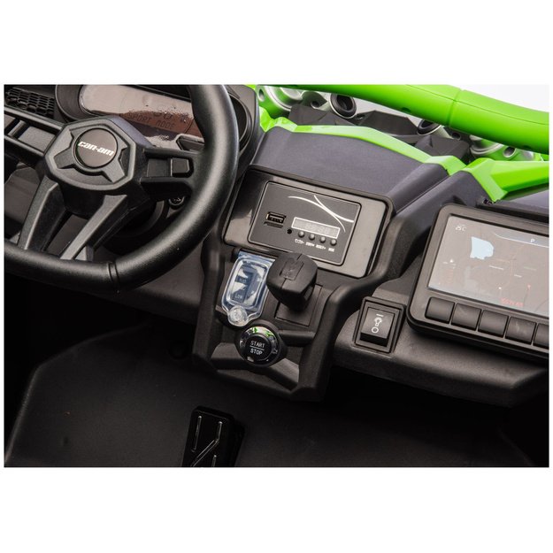 Maverick CAN-AM Turbo RS STRONG AIR Green Battery-Powered Car