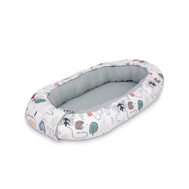 KŪDIKIŲ LIZDŲ MUSLINAS - SMARAGDINIS EŽIUKAS 9