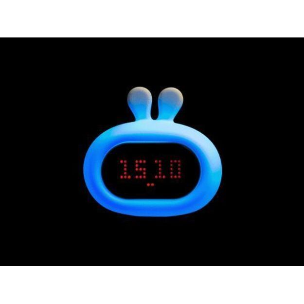 6423 SILICONE NIGHT LAMP ALARM CLOCK RABBIT GIO-135