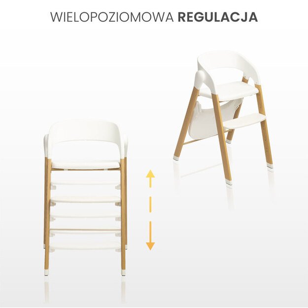 Aukšta kėdė TRIPLO 3 in 1 BEIGE 35