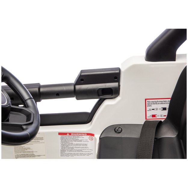 Jeep Rubicon 4x4 DK-JWR556 4x200W 24V White Battery-Operated Vehicle