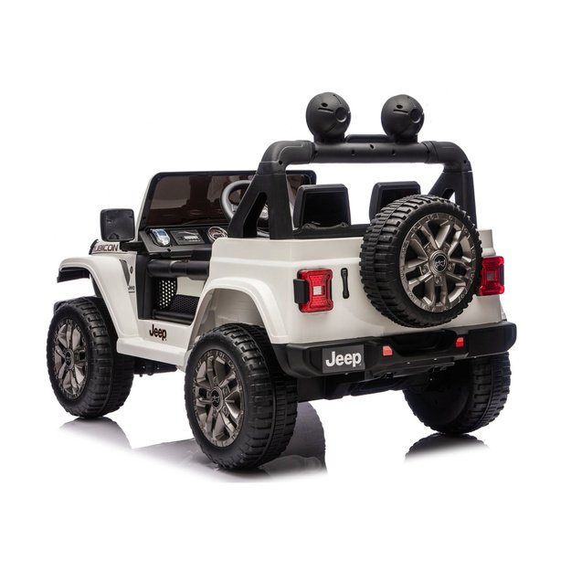 Jeep Rubicon 4x4 DK-JWR556 4x200W 24V White Battery-Operated Vehicle