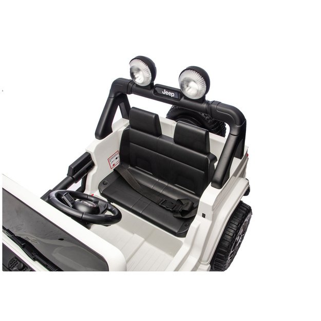 Jeep Rubicon 4x4 DK-JWR556 4x200W 24V White Battery-Operated Vehicle