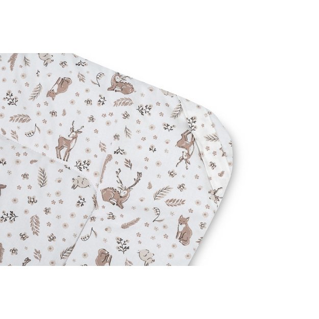 BABY WRAP COTTON FOREST BEIGE 75X75