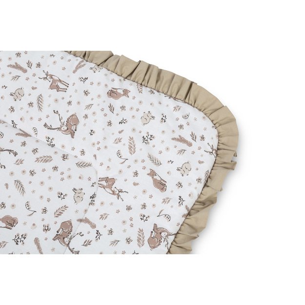 BABY WRAP COTTON FOREST BEIGE 75X75