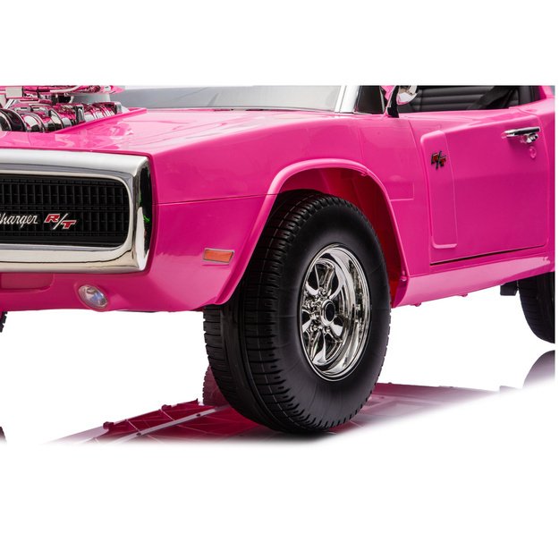 Dodge Charger R/T DLS-K12 24V7Ah Pink Battery Car