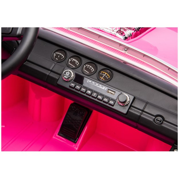 Dodge Charger R/T DLS-K12 24V7Ah Pink Battery Car