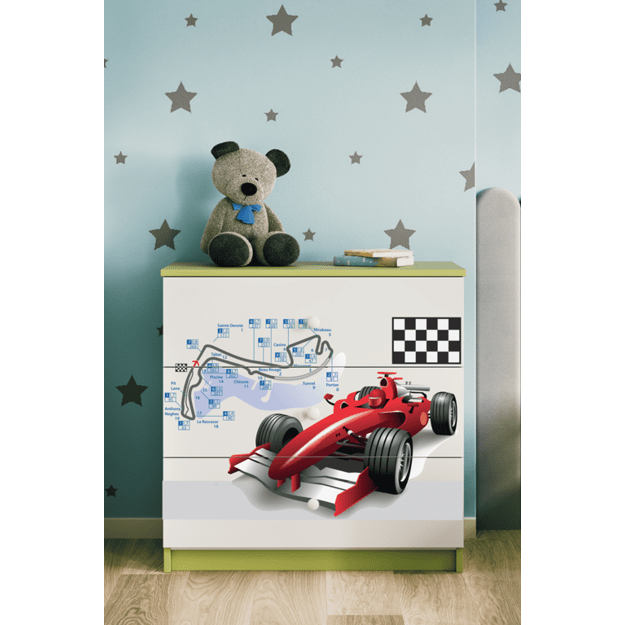 Chest of drawers babydreams green formula