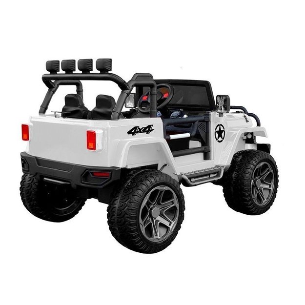 Electric Ride On Car WXE-1688 4x4 White 2
