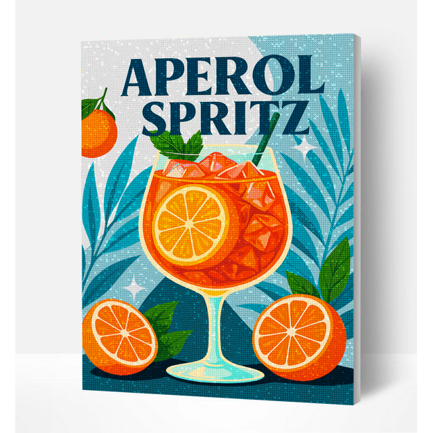 Splat Planet deimantinė dėlionė APEROL SPRITZ 30x40 cm