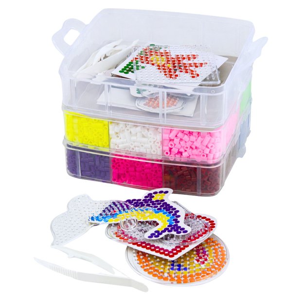 Ironing Beads Creative Set Ironing Templates Case 9000 pcs.