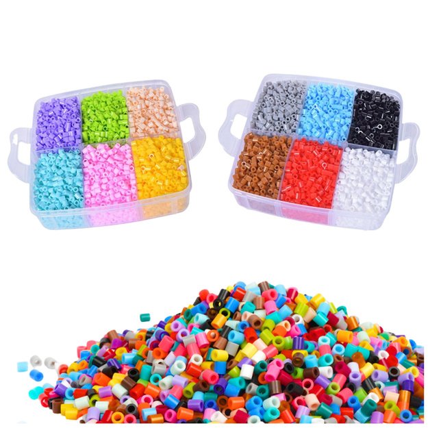 Ironing Beads Creative Set Ironing Templates Case 9000 pcs.
