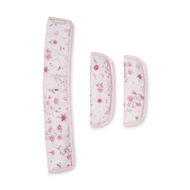 STROLLER INSERT DELUXE VELVET BLOOM PINK