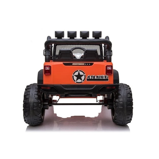 Jeep JC666 Electric Ride On Car Orange 3
