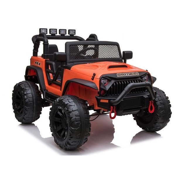 Jeep JC666 Electric Ride On Car Orange
