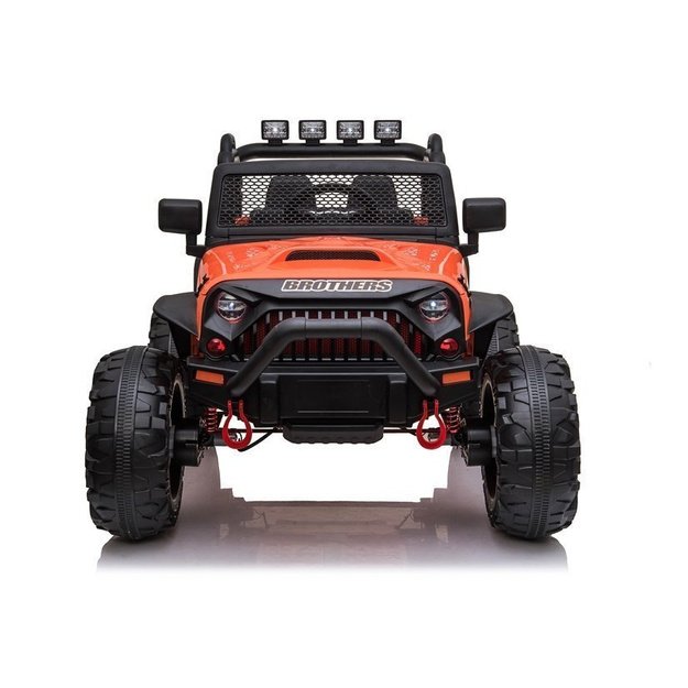 Jeep JC666 Electric Ride On Car Orange 1