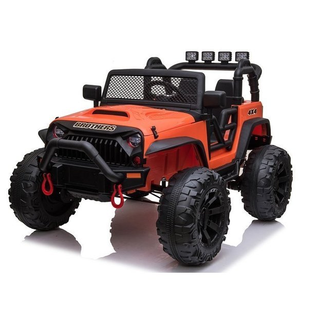 Jeep JC666 Electric Ride On Car Orange 2