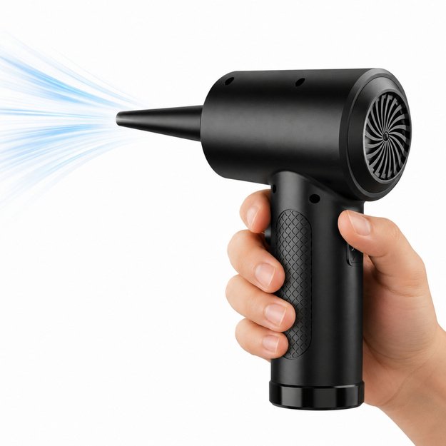 Electric Dust Blower Compressor Brush Head Set